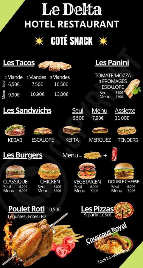Hotel Restaurant Le Delta Сен Мари де ла Мер Екстериор снимка